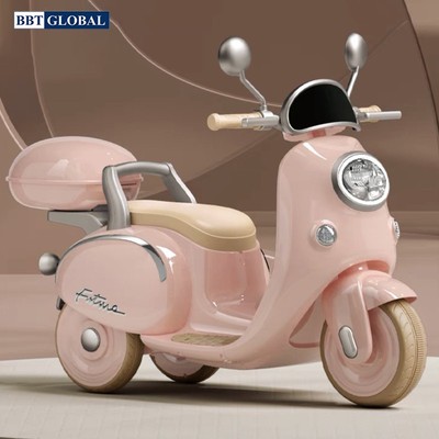 Xe máy điện trẻ em Vespa Classic cao cấp BBT-8118A/BBT-8118B - Bảo hành 24 tháng