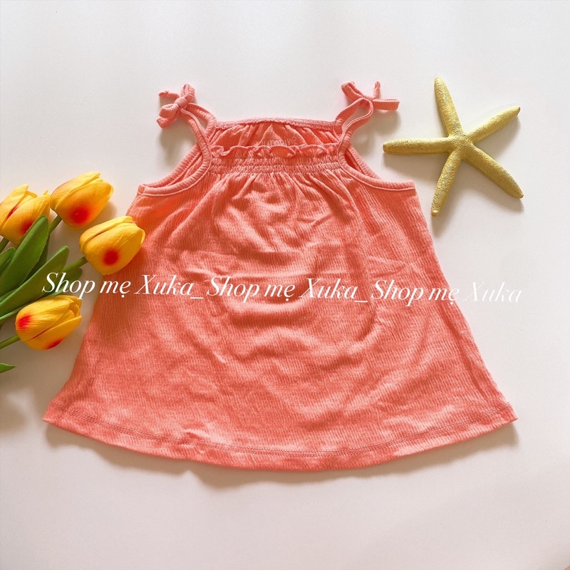 Áo thun 2 dây xuất khẩu Jumping Beans bé gái