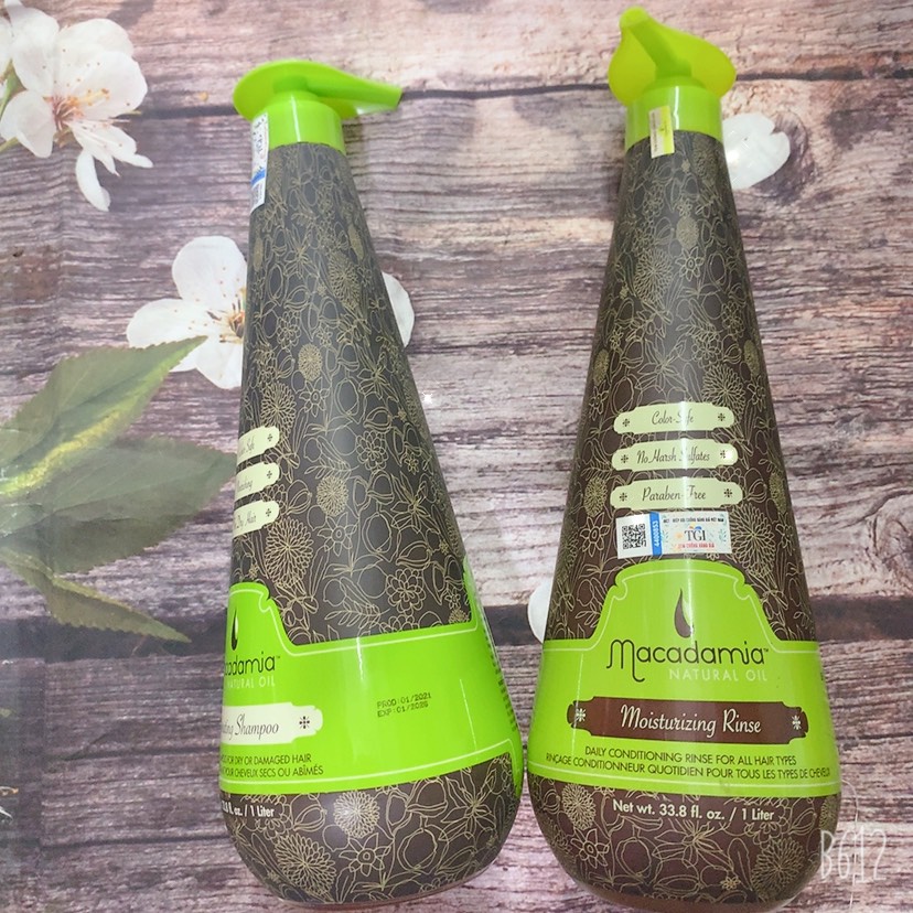 Dầu Gội Xả MACADAMIA 1000ML Chính Hãng