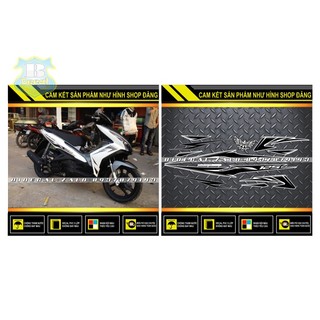 TEM RỜI AIRBLADE MẪU ĐỜI 2013 TRẮNG ĐEN