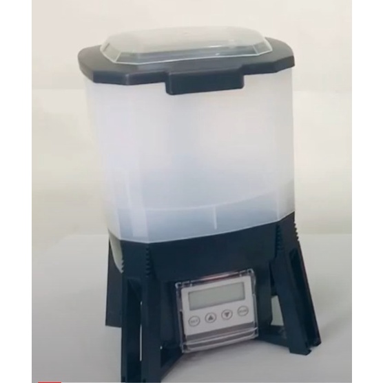 Máy cho cá Koi ăn tự động SunSun CFF 106; Mã năng lượng mặt trời CFF 206; Mã CFF 106