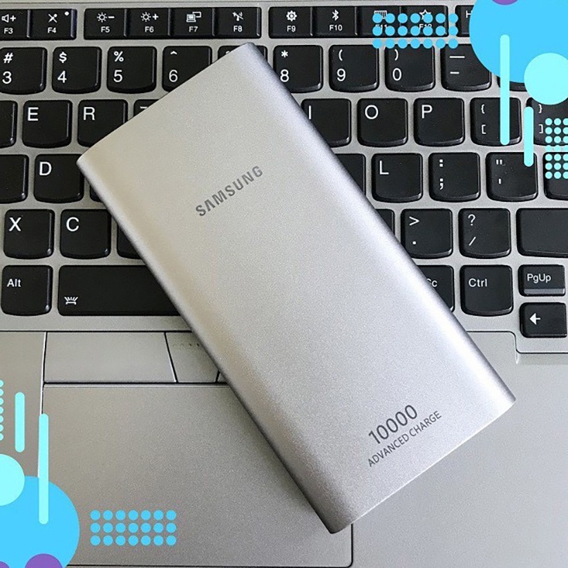 Sạc Dự Phòng Samsung Dung Lượng 10.000mAh 2 Cổng USB + 1 Type-C - Sạc Dự Phòng EB-P110