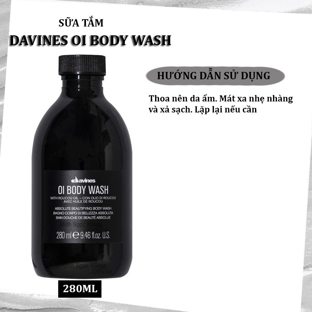 Sữa tắm Davines Oi Body Wash 280ML