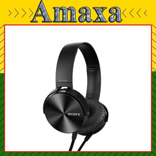 Tai Nghe Chụp Tai Sony_X450 Có Dây ,loại tốt, giá rẻ, Tai nghe headphone máy tính, điện thoại chân tròn Amaxa