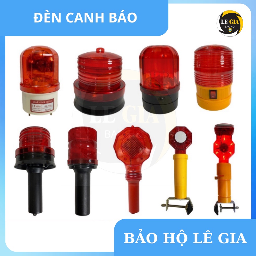 Đèn Cảnh Báo Giao Thông Các Loại Dùng Pin, Điện 220V, 12V, 24V, Năng Lượng Mặt Trời, Pin sạc