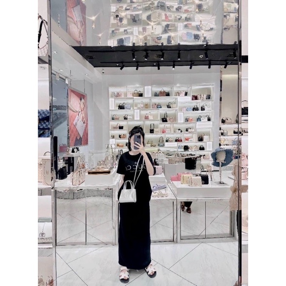 DÉP ĐẾ BẰNG QUAI DA CHỮ H