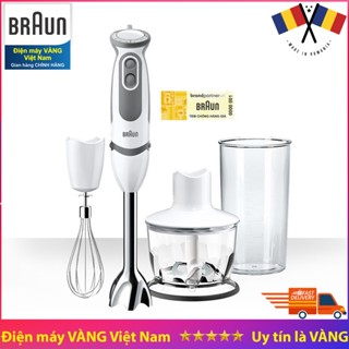 Máy xay cầm tay Braun MQ5200 MQ5235 - Công suất cải tiến đến 1000W thay thế cho MQ5035 MQ5030 MQ5045 MQ3045 MQ5000