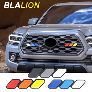 Ảnh chụp Miếng dán logo BLALION 3D kim loại gắn lưới tản nhiệt phía trước xe hơi trang trí đẹp mắt tại Nước ngoài