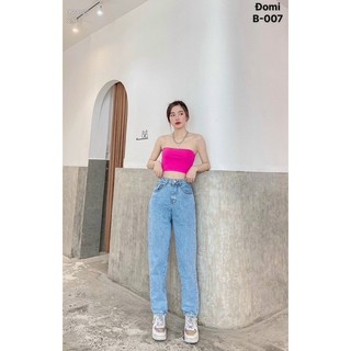 Quần BAGGY jeans trơn