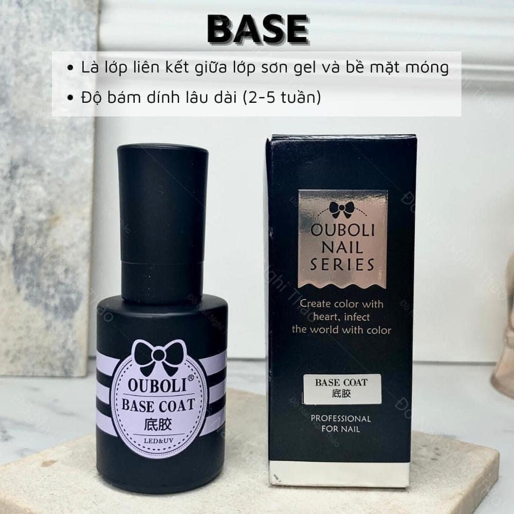 Base - Top -  Cứng Móng Ouboli siêu bóng bền