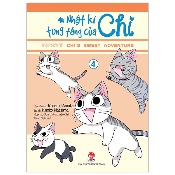Truyện tranh - Nhật kí tung tăng của Chi - Trọn bộ 4 tập