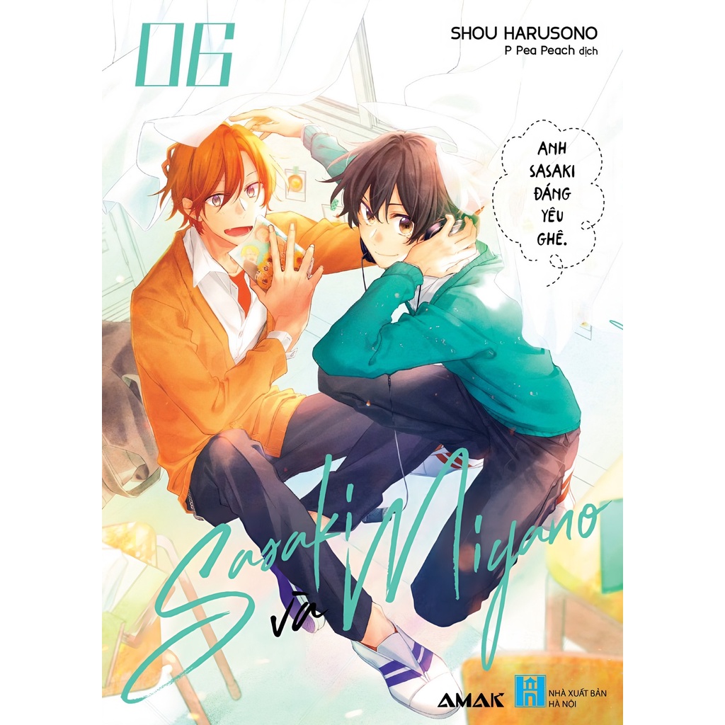 Truyện tranh Sasaki và Miyano - Lẻ tập 1 2 3 4 5 6 7  - Bản phổ thông -  Boys Love - AMAK