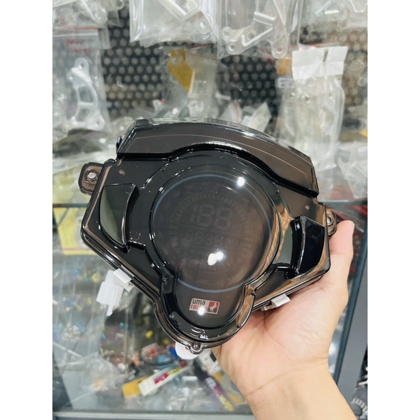 Đồng hồ uma mẫu nền mới cho exciter 135 nha anh em