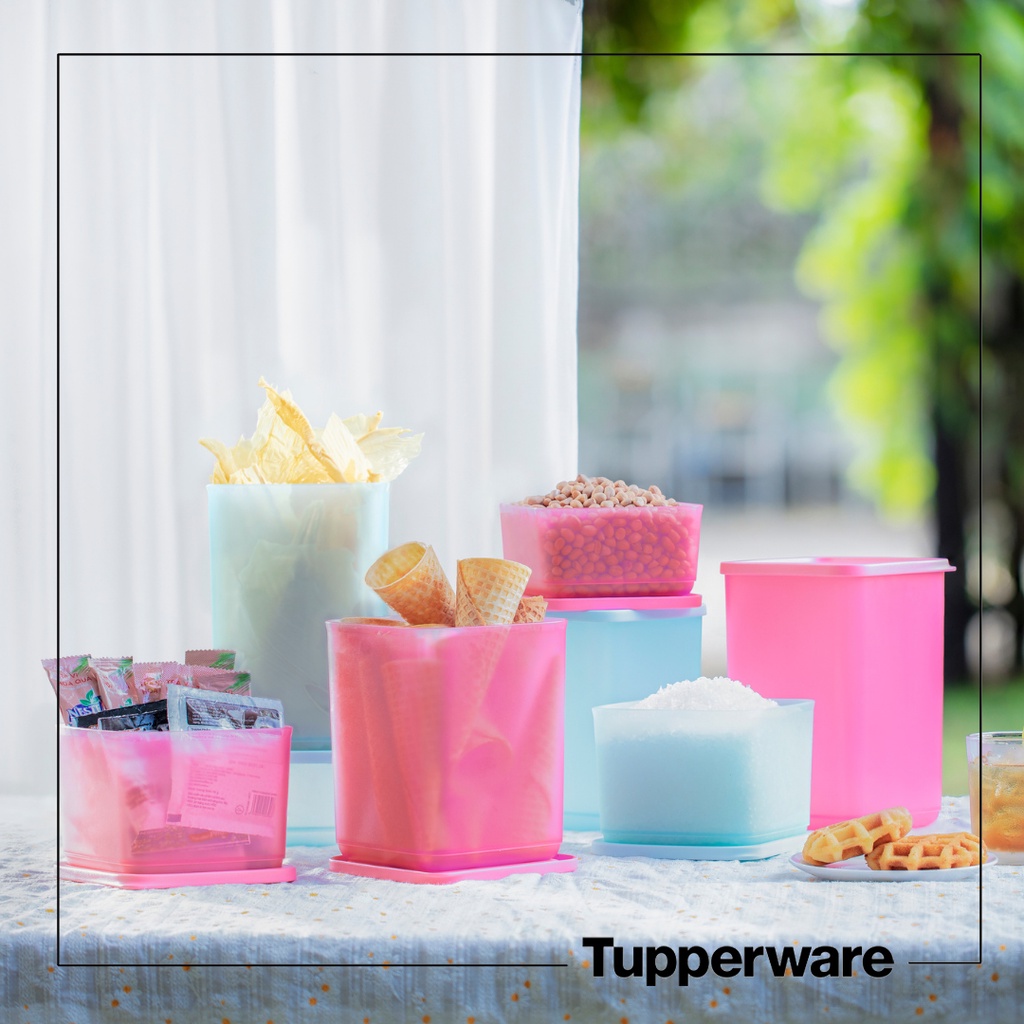 Bộ hộp trữ đông và trữ mát Tupperware Freezermate Colorful, Funtastic Four and Pop Fiesta Set 16 - Bảo hành trọn đời