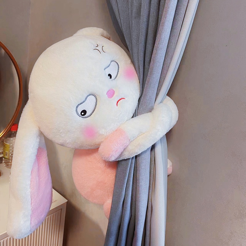 Thú nhồi bông hình thỏ giận dỗi