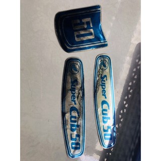 Tem cub 50-78 xanh decal in