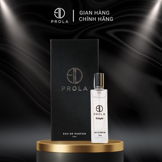 Nước hoa nam chính hãng delight prola thơm lâu dạng xịt chai mini 15 ml