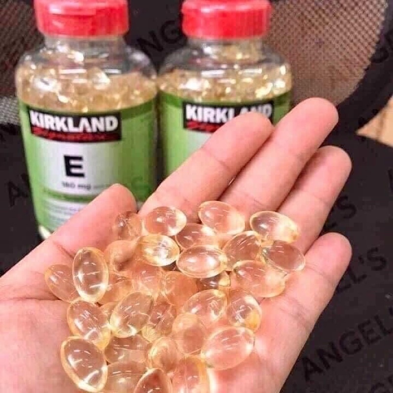 Viên Uống Bổ Sung Vitamin E 180mg Kirkland Signature