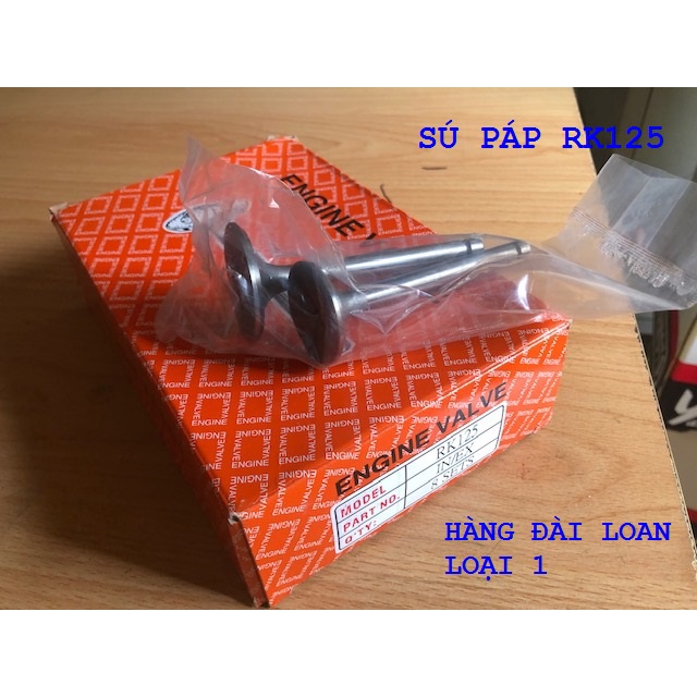 Bộ xú páp, sú páp Đài Loan máy nổ Yanmar Kubota TS50 TS70 RK125