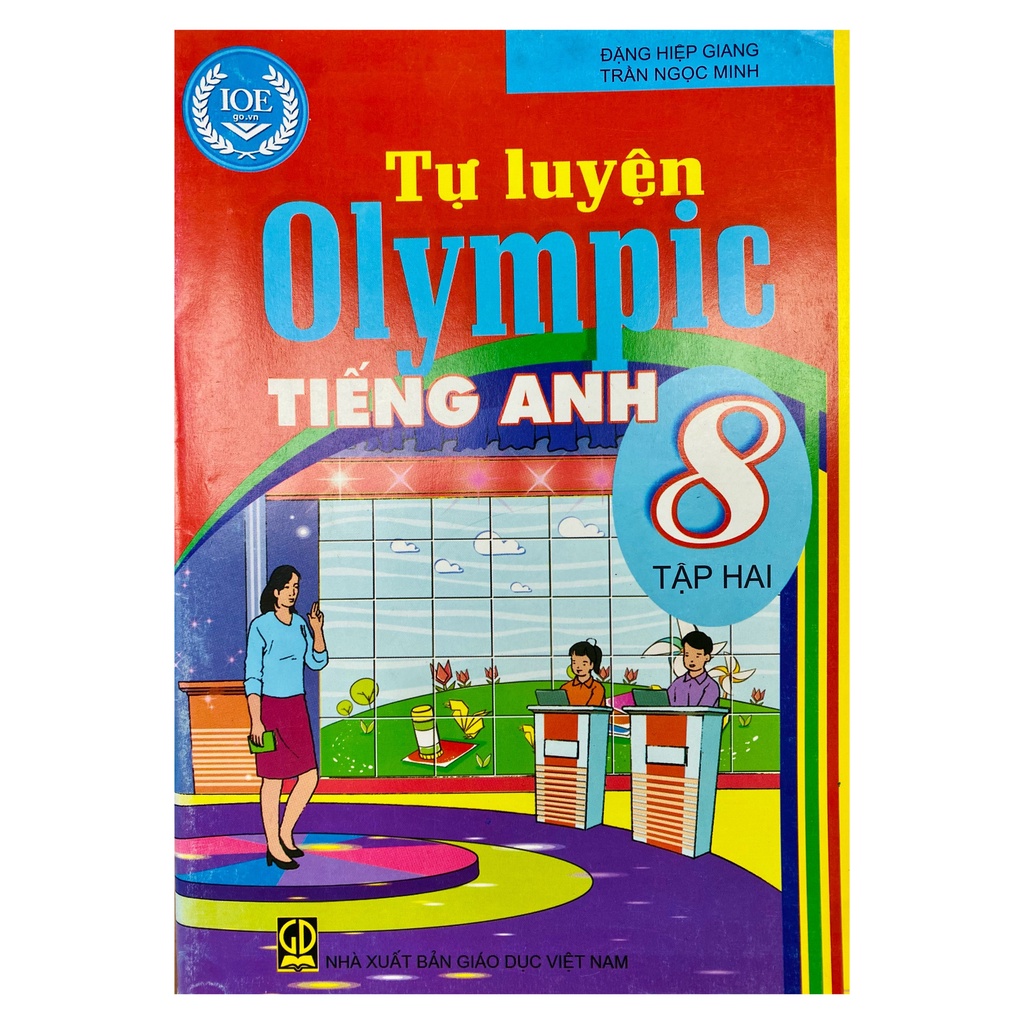 Sách - Tự luyện Olympic Tiếng anh lớp 8 tập 2