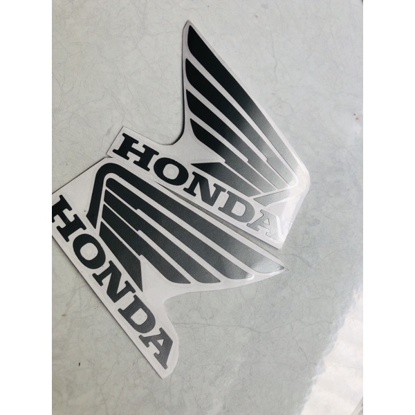 Cánh Chim Bạc Decal Cắt
