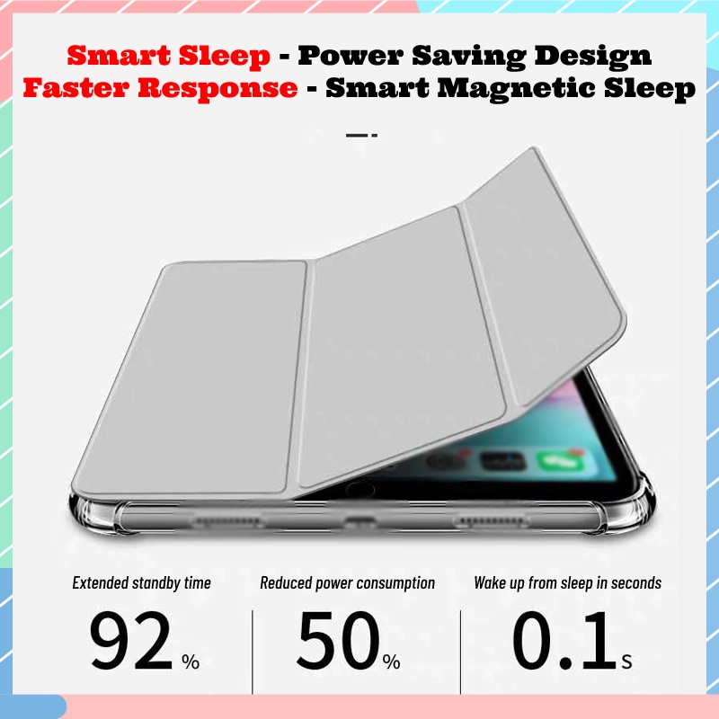 Ốp Máy Tính Bảng Có Túi Khí Chống Rơi Nhiều Màu Thời Trang Cho Ipad Mini 4 / 5 / 6 Air 1 / 2 / 3 / 4 / 5