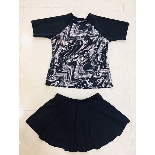 Bộ đi bơi size 3 xl phom suông chống nắng 85-95kg