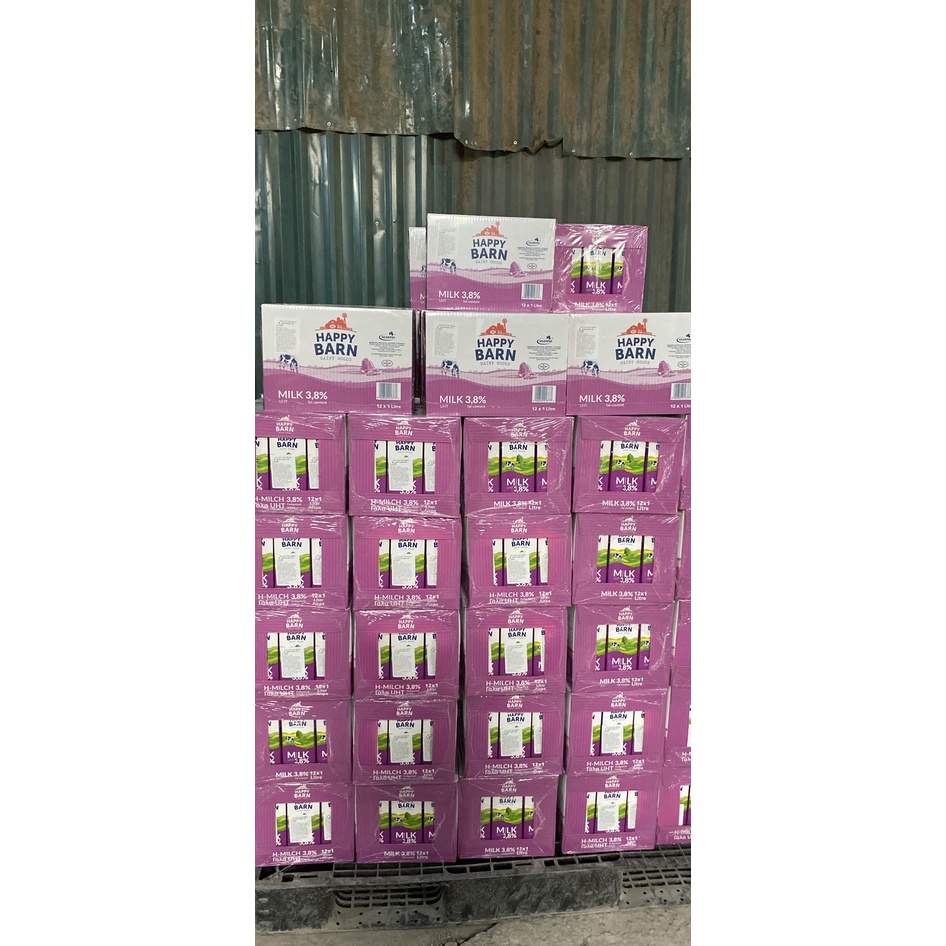 Sữa tươi Ba Lan Happy Barn