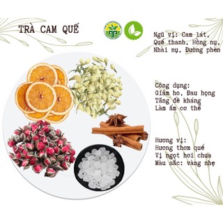 Trà nhài cam quế thuận thiên thơm ngon