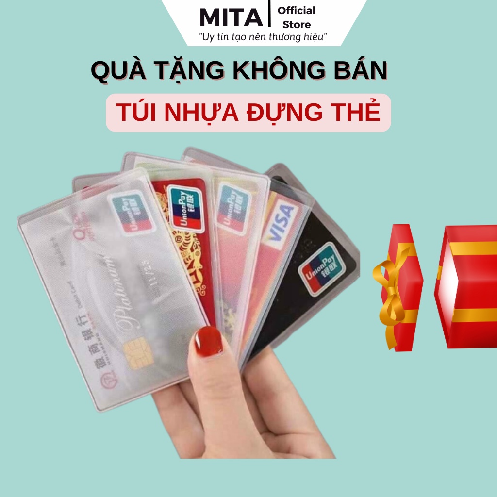 Túi nhựa đựng đựng căn cước công dân (cccd) hoặc thẻ atm