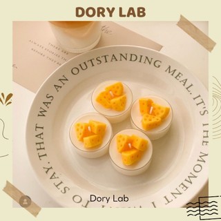 Nến Thơm Tealight Mini Topping Màu Sắc - Dory Lab