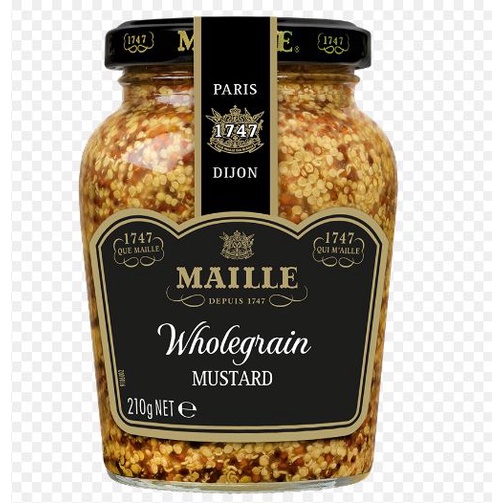 Mù tạt nguyên hạt Maille 210g - Wholegrain Mustard seed 210g