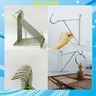 Móc treo tường Halosung móc treo lồng chim chữ A cao cấp phụ kiện lồng chim PK60