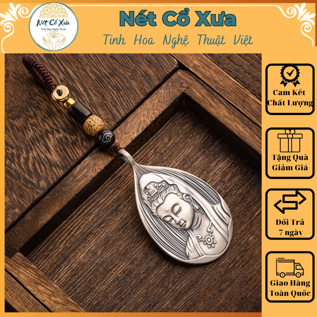 Mặt Phật Quan Âm Bồ Tát - Sắc Nét - Từ Bi - Đẹp- Làm Móc Chìa Khóa