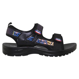 Sandal đế bằng bé trai Bita's SEN.69 (Đen + Xanh dương)