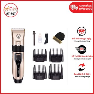 Tông Đơ Cắt Lông Chó Mèo - Full Phụ Kiện, Tông Đơ Tỉa Lông Cao Cấp