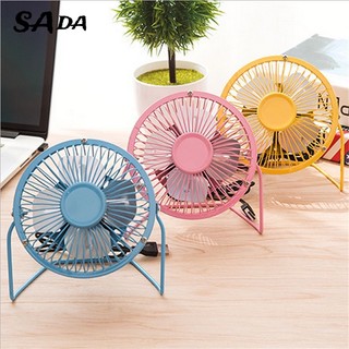 Quạt để bàn sada 4" khung nhôm xoay360° cổng usb