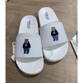 Dép Whoau quai ngang basic chính hãng