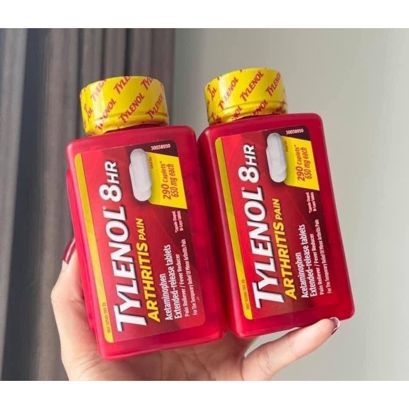 Týlénol Mỹ Tylênol Mỹ 325 viên 650mg 500mg 100v 225v 290v 325v TYLENO L Mỹsiro 2-11t Hàng Mỹ