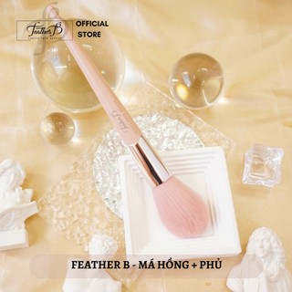 Cọ phủ phấn và má hồng Feather B