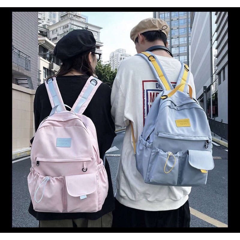 Balo đi học GUMBAG nam nữ chống nước độ bền cao nhiều màu sắc phong cách unisex BL04