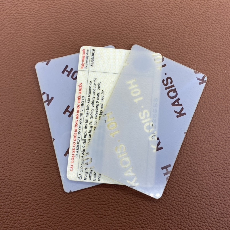 Dán cường lực Căn cước công dân, Chứng minh thư, bằng lái xe Nano