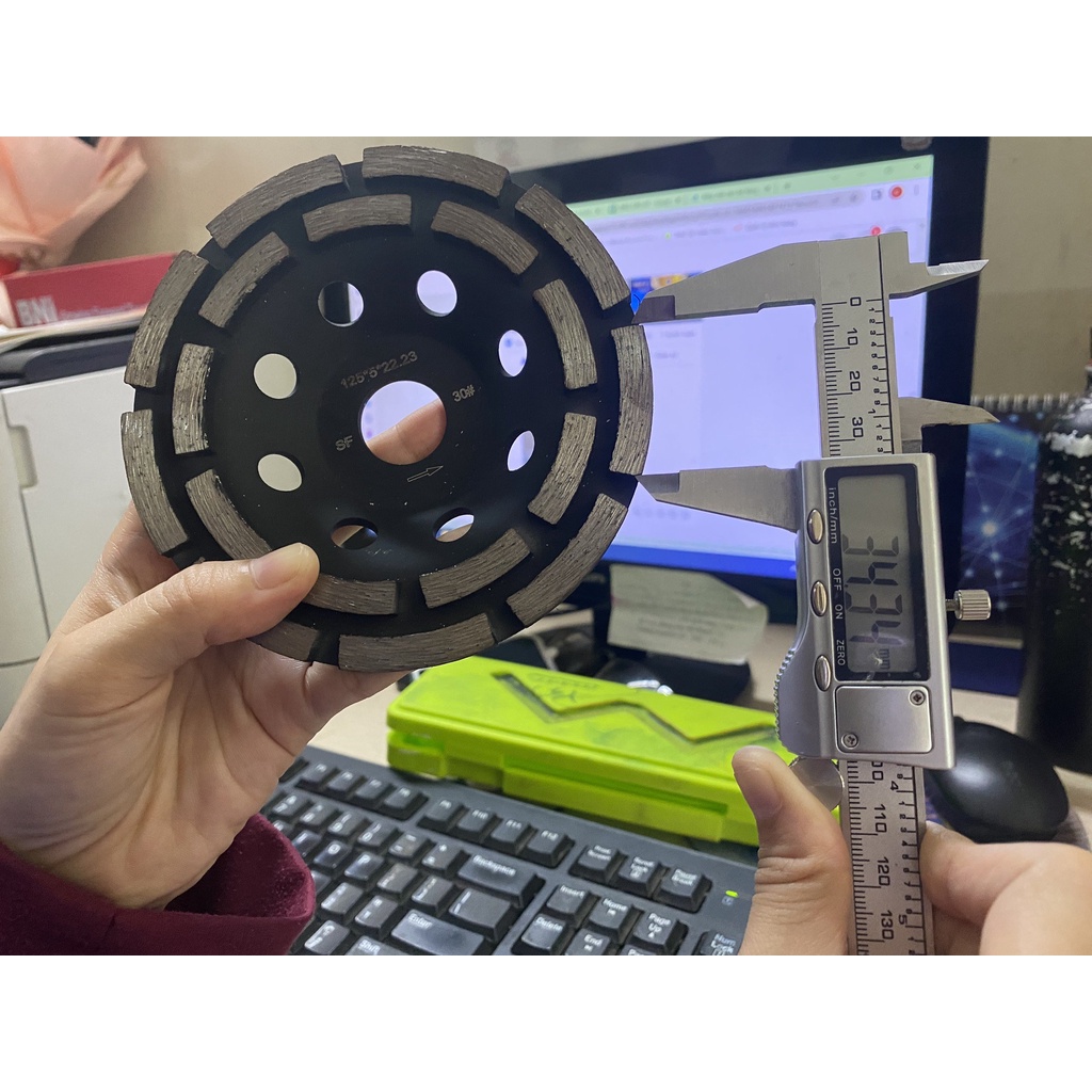 Lưỡi mài sàn bê tông 125mm, đĩa mài, bát mài loại tốt