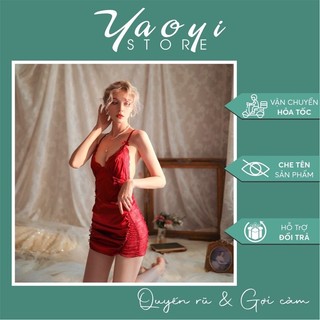 Váy ngủ body lụa 2 dây phối ren sexy quyến rũ gợi cảm đẹp đầm ngủ sexy gợi cảm X667