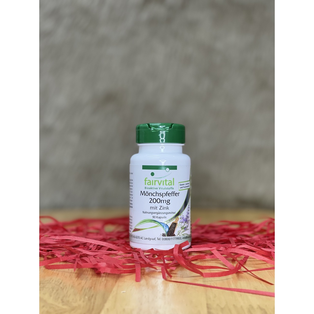 Viên Uống Vitex Đức Monchspfeffer 200mg mit Zink 90 viên - nguyenphuongchau