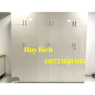 Tủ quần áo nhựa đài loan+lót lõi gỗ bản lề