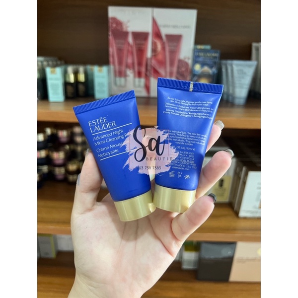 Sữa rửa mặt Estee Lauder Advanced Night Micro Cleansing Foam minisize 30ml