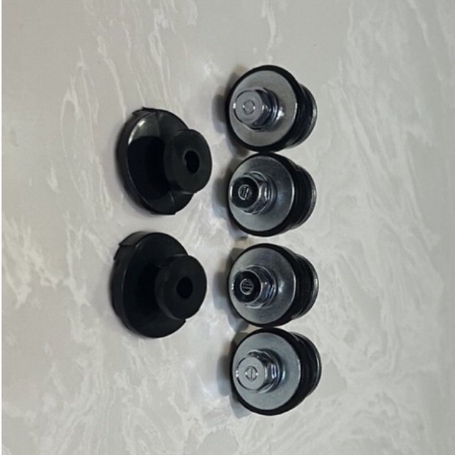 Bộ ốc đệm cao su treo nhựa đuôi xe Dream Thái + Dream Việt