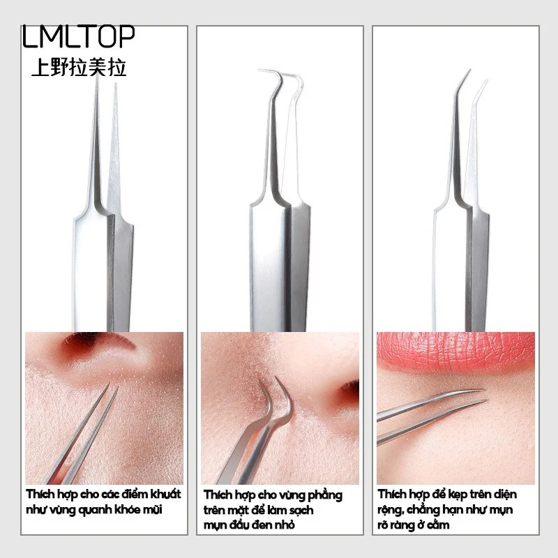 [NHẬP KHẨU] Nhíp Gắp Mụn LMLTOP Acne Clips