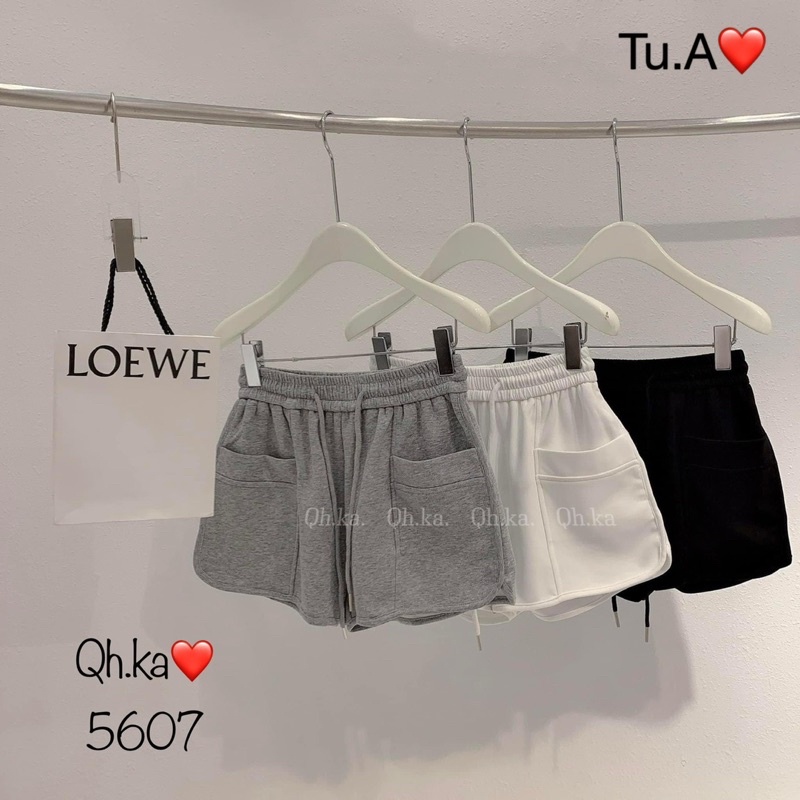 Quần Sooc Đùi Cotton Phối Túi Hàng QC Cao Cấp